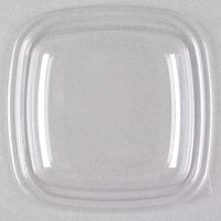 Sabert 52500B500 Bowl2 Clear Dome Lid for 8, 12, and 16 oz. Square Bowls - 500/Case