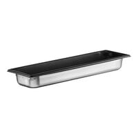 Vollrath 90527 Super Pan 3® 1/2 Size Long 2 1/2" Deep Anti-Jam Stainless Steel SteelCoat x3 Non-Stick Steam Table / Hotel Pan - 22 Gauge