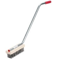 FMP 133-1174 26" Medium Bristle Broiler / Grill Cleaning Brush