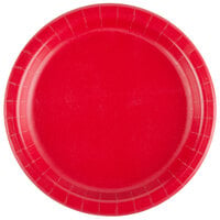 Creative Converting 791031B 7" Classic Red Paper Plate - 240/Case