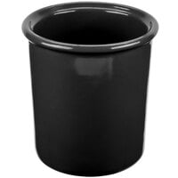 Tablecraft CW1670BK 1 Qt. Black Cast Aluminum Condiment Bowl