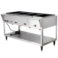 Vollrath 38219 ServeWell® SL Electric Five Pan Hot Food Table 208/240V - Sealed Well