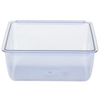 San Jamar BD106 Clear 1 Qt. Replacement Tray for San Jamar Dome - NSF