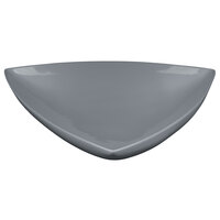 Tablecraft CW11006GY 11" Gray Cast Aluminum Triangle Display Bowl
