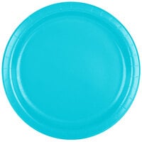 Creative Converting 471039B 9" Bermuda Blue Paper Plate - 240/Case