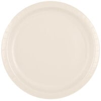 Creative Converting 50161B 10" Ivory Paper Plate - 240/Case