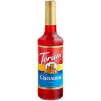 Torani Grenadine Flavoring Syrup 750 mL Glass Bottle