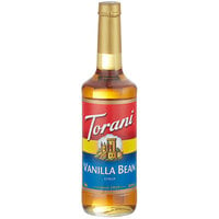 Torani Vanilla Bean Flavoring Syrup 750 mL Glass Bottle