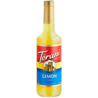 Torani Lemon Flavoring / Fruit Syrup 750 mL Glass Bottle
