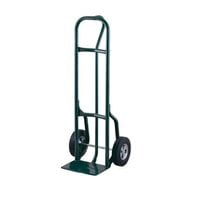 Harper 800 lb. Loop Handle Steel Hand Truck with 8" x 2 1/4" Balloon Cushion Wheels and Reinforced Base 27T56
