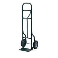 Harper 800 lb. Loop Handle Tall Steel Hand Truck with 8" x 2 1/4" Solid Rubber Wheels LEO5814