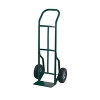 Harper 600 lb. Continuous Handle Steel Hand Truck with 10" x 3 1/2" Pneumatic Wheels 52T16