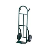Harper 600 lb. Continuous Dual Pin Handle Steel Hand Truck with 10" x 3 1/2" Pneumatic Wheels 53TK19