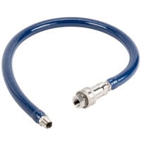 T&S HW-4D-48 Safe-T-Link 3/4" x 48" Water Appliance Hose Quick Disconnect