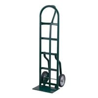 Harper 800 lb. Loop Handle Narrow Frame Steel Hand Truck with 10" x 2 1/2" Solid Rubber Wheels 56NT60