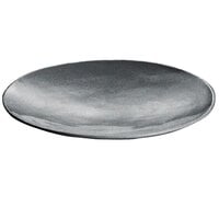 Tablecraft CW11009GR 20" x 3 1/2" Granite Cast Aluminum Round Flared Platter