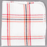 Chef Revival 12" x 13" Striped Waffle-Weave 100% Cotton Dish Cloth - 12/Pack