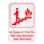In Case Of Fire Do Not Use Elevator, Use Stairwell