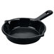 A black Tablecraft fry pan with a handle.