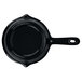 A black round Tablecraft fry pan with a handle.
