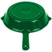 A green Tablecraft fry pan with a handle.
