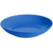 A Tablecraft cobalt blue cast aluminum pasta bowl.