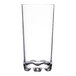 A clear Thunder Group plastic highball glass with a white background.