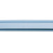 A blue metal bar with a white background.