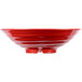 A red GET Red Sensation melamine bowl.