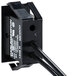 A Nemco Rocker Switch for a strip warmer with two black wires.