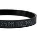 A black belt with white text that reads "177SL309BELT"