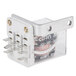 A small white Avantco electrical relay with a metal cover.
