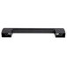 A black rectangular Avantco pull handle with two holes on the side.