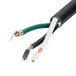 A black and white Nemco cord set with two wires.