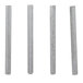 A group of four metal rods.