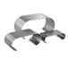 An American Metalcraft stainless steel curl riser set with three pieces.