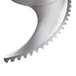 A close-up of a Robot Coupe Coarse Serrated S Blade with a metal handle.