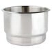 An Avantco stainless steel inset with a lid.