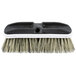 A white Carlisle vehicle and wall cleaning brush with black bristles.