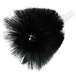 A black Bar Maid brush with long bristles and a white handle.