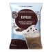 A white bag of Big Train Espresso Blended Ice Coffee Mix.