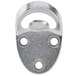 A silver Avantco bottle opener with holes on the side.