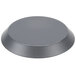 An American Metalcraft 9" Hard Coat Anodized Aluminum Pizza Pan with a round hole in the middle.