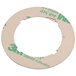 A white circular Garland dial insert with green and white text.