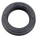 A black rubber Cornelius barrel seal with a hole in the center.