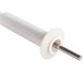A white plastic and metal rod with tape on the end.