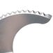 A Robot Coupe Coarse Serrated S Blade with a metal serrated edge.