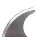 A close-up of the Robot Coupe Fine Serrated "S" Blade.