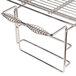 A stainless steel Backyard Pro replacement cooking grate for a charcoal grill.