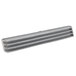 A grey metal Cooking Performance Group countertop charbroiler top grate with three sections.